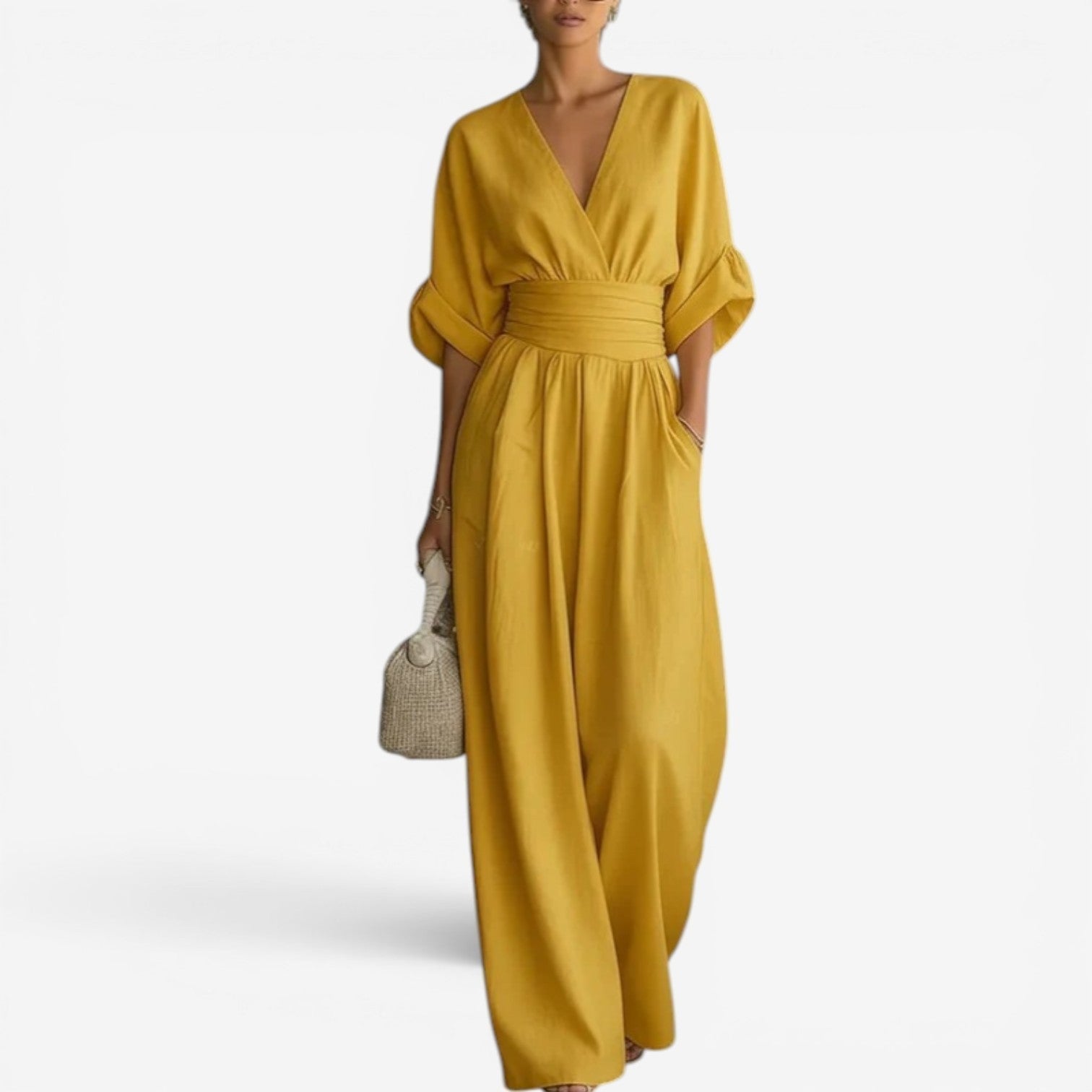 CHELSEA | ELEGANT TUMMY COVERING JUMPSUIT
