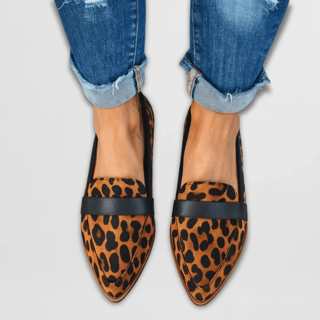 RAINA | POINTED TOE LOAFERS