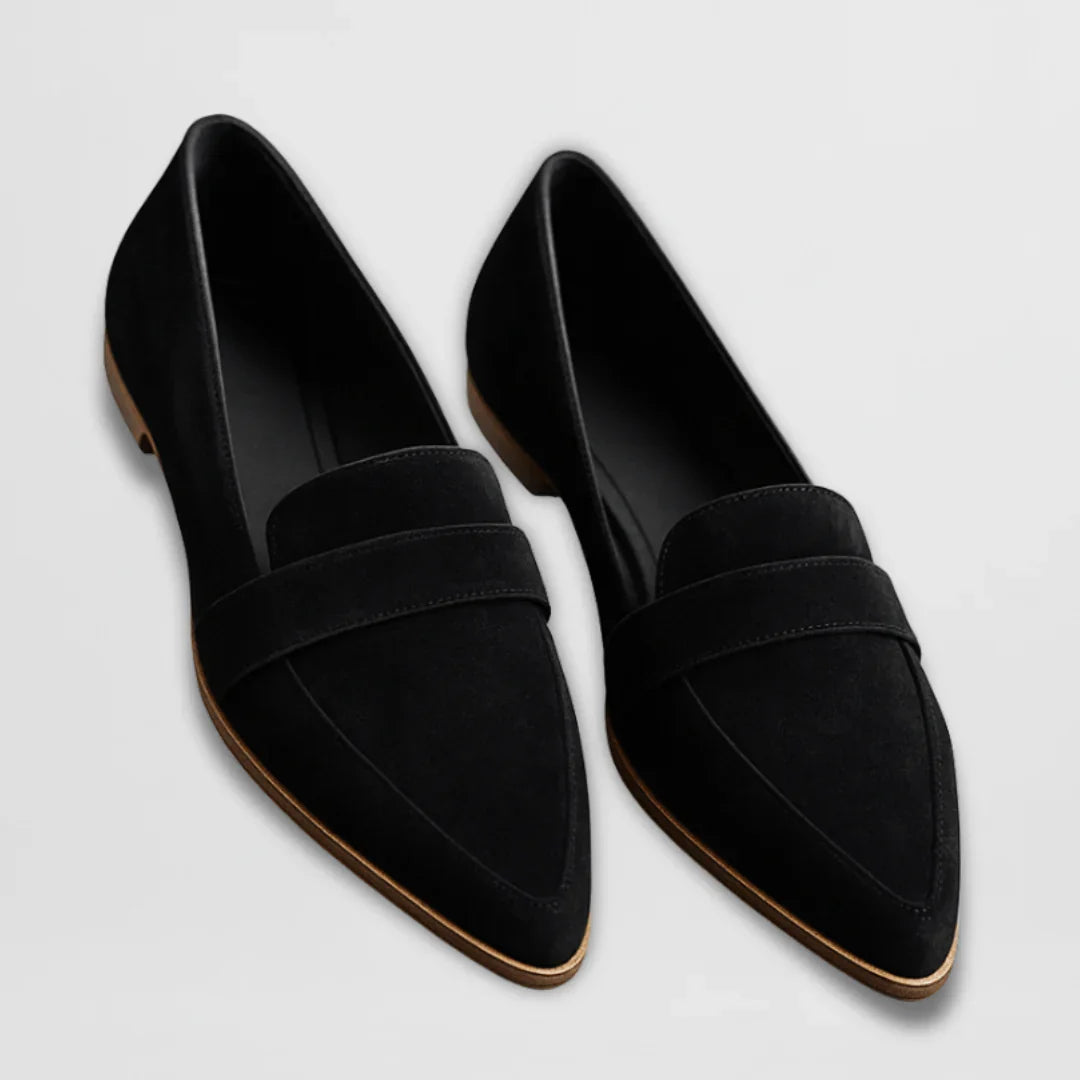 RAINA | POINTED TOE LOAFERS