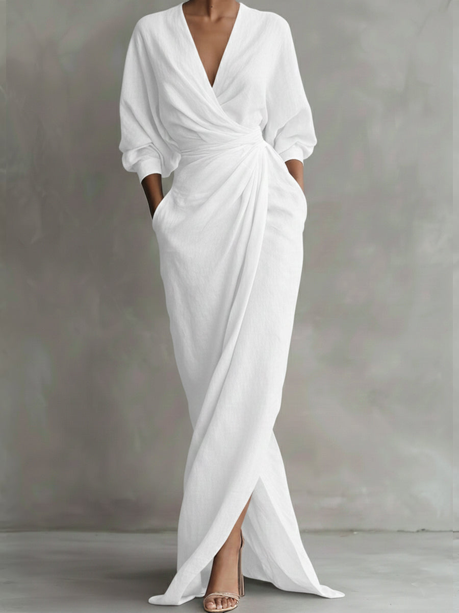 CLAUDIA | ELEGANT TUMMY COVERING DRESS