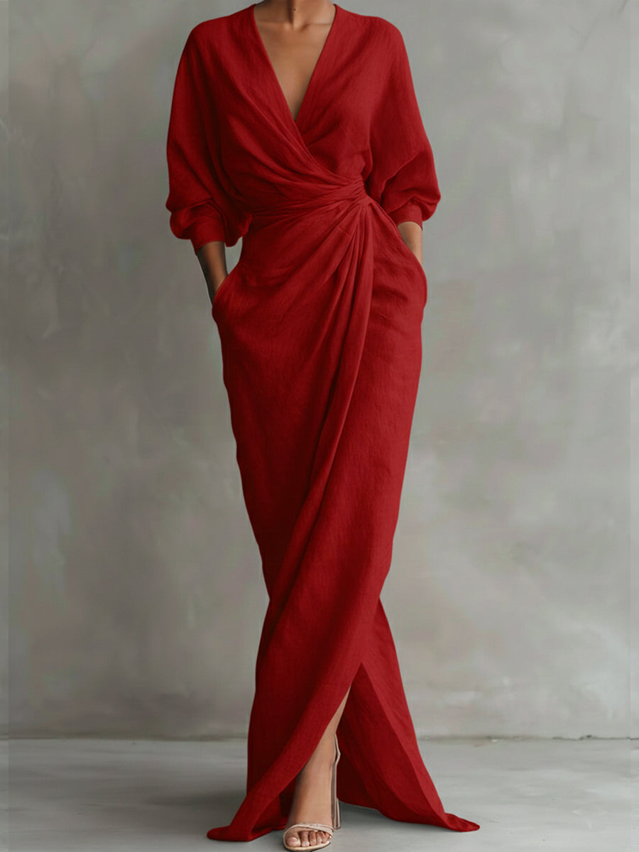 CLAUDIA | ELEGANT TUMMY COVERING DRESS