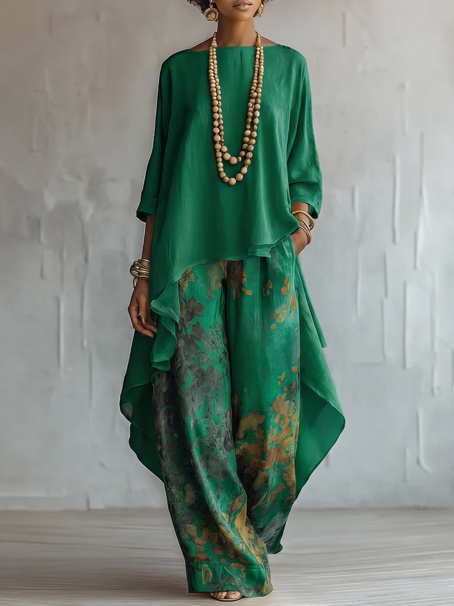 IDA | AIRY FLORAL TWO-PIECE SET