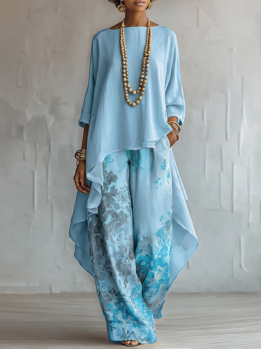 IDA | AIRY FLORAL TWO-PIECE SET