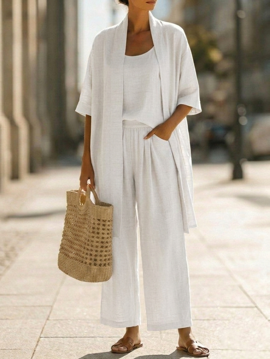 BIANCA | ELEGANT BREATHABLE SET