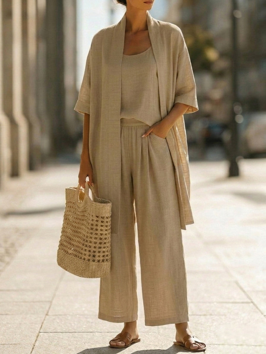 BIANCA | ELEGANT BREATHABLE SET