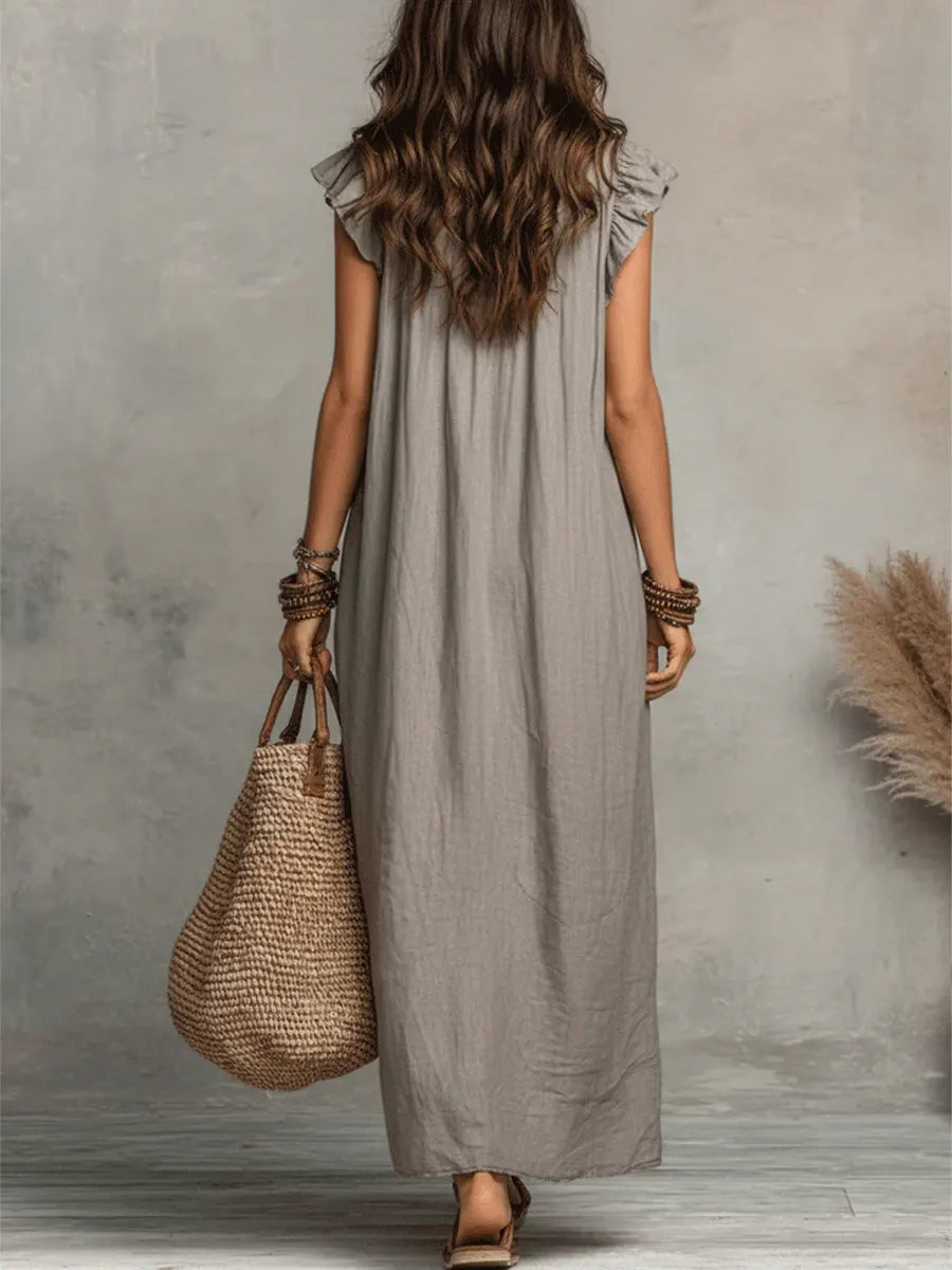 CAMILLE | STYLISH TUMMY COVERING BOHEMIAN DRESS