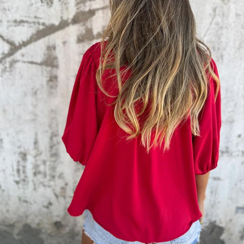 ALICE | TUMMY COVERING BREEZY BLOUSE