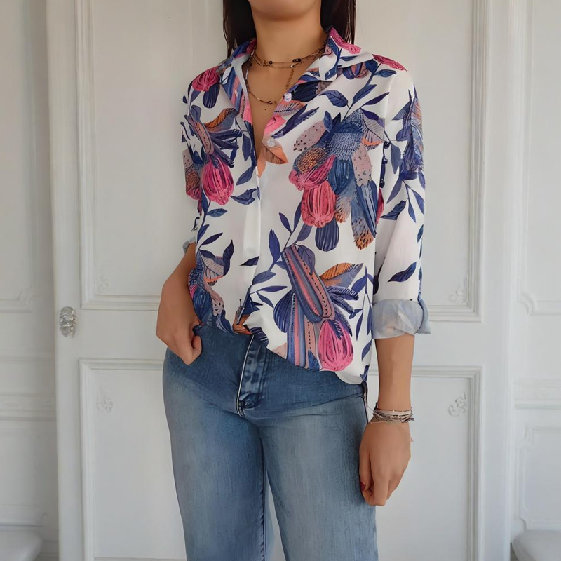 LUNA | ELEGANT FIT TUMMY COVERAGE BLOUSE