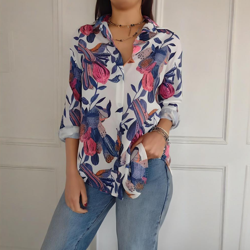 LUNA | ELEGANT FIT TUMMY COVERAGE BLOUSE