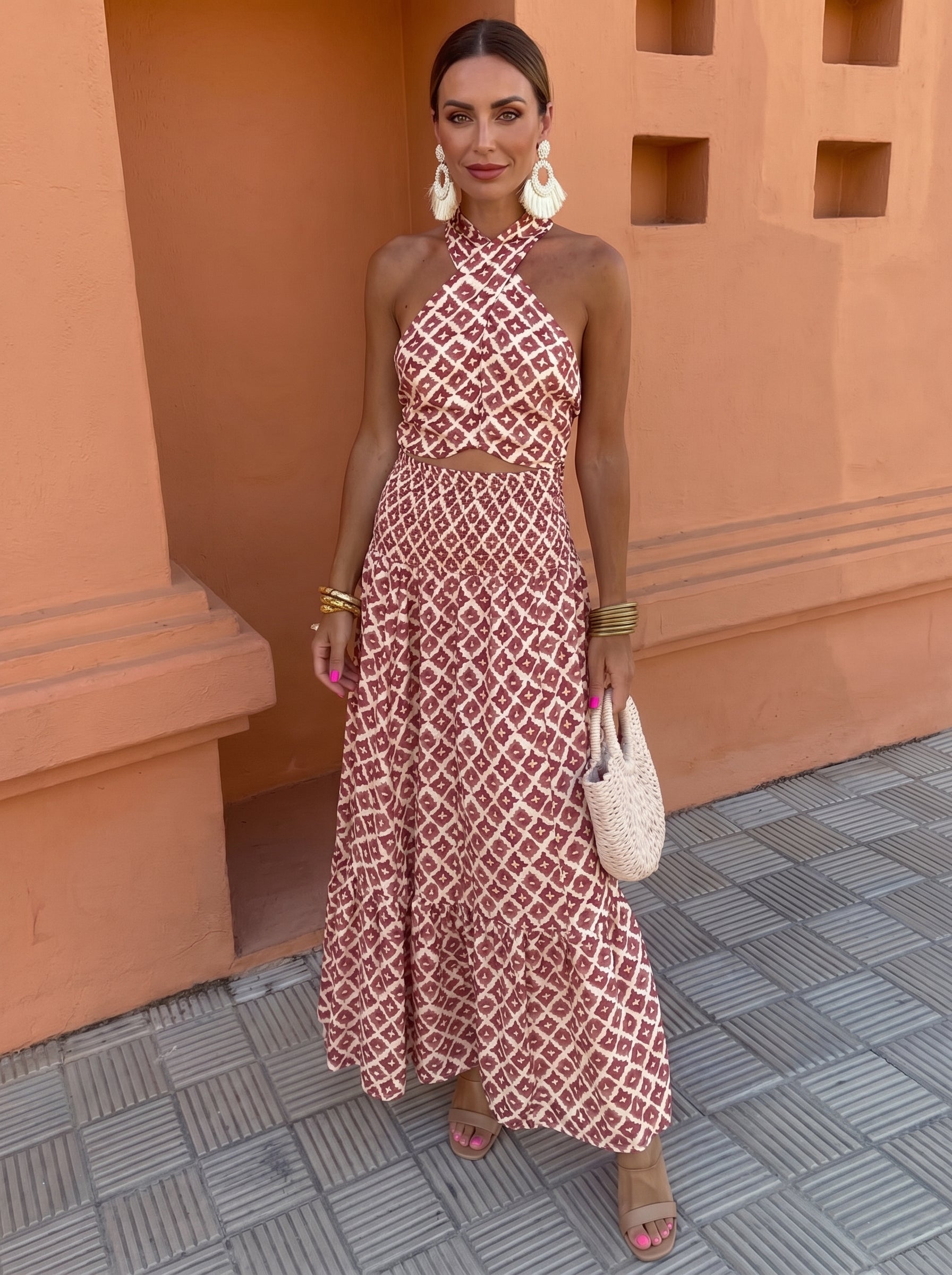 Elsa | Elegant Set with Off-Shoulder Design